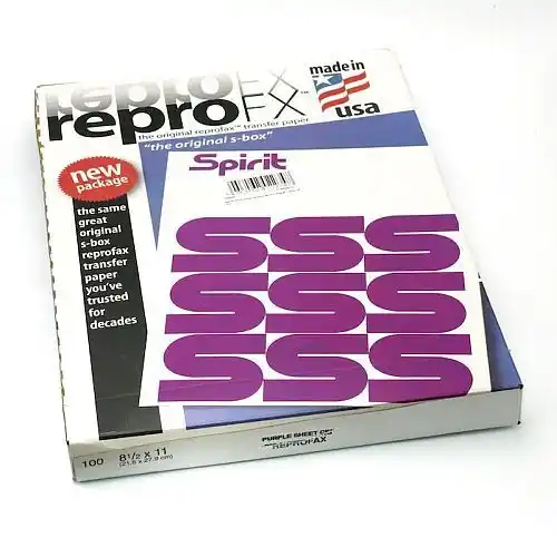 Spirit A4 Thermal Paper – Purple (8½ x 11”) - 100 Pack