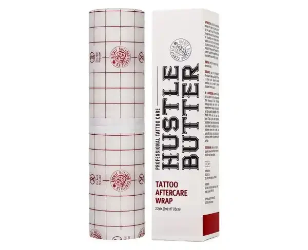 Hustle Butter Tattoo Aftercare Wrap Small – 15cm x 2m Roll